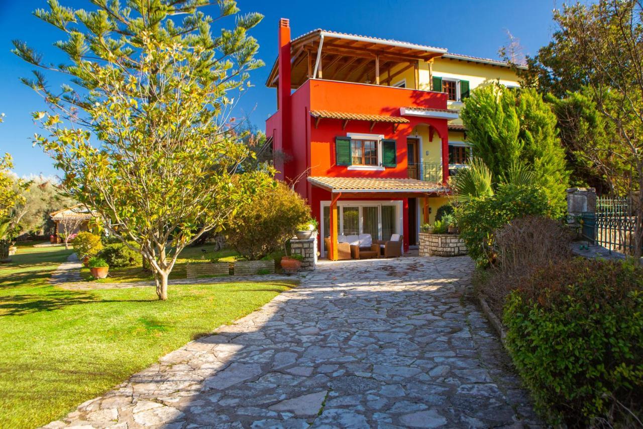 Poly'S Villa Lefkada Apolpaina Extérieur photo