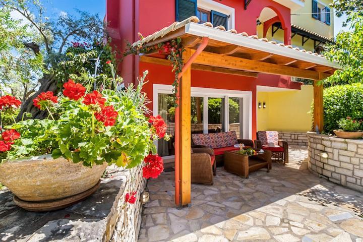 Poly'S Villa Lefkada Apolpaina Extérieur photo